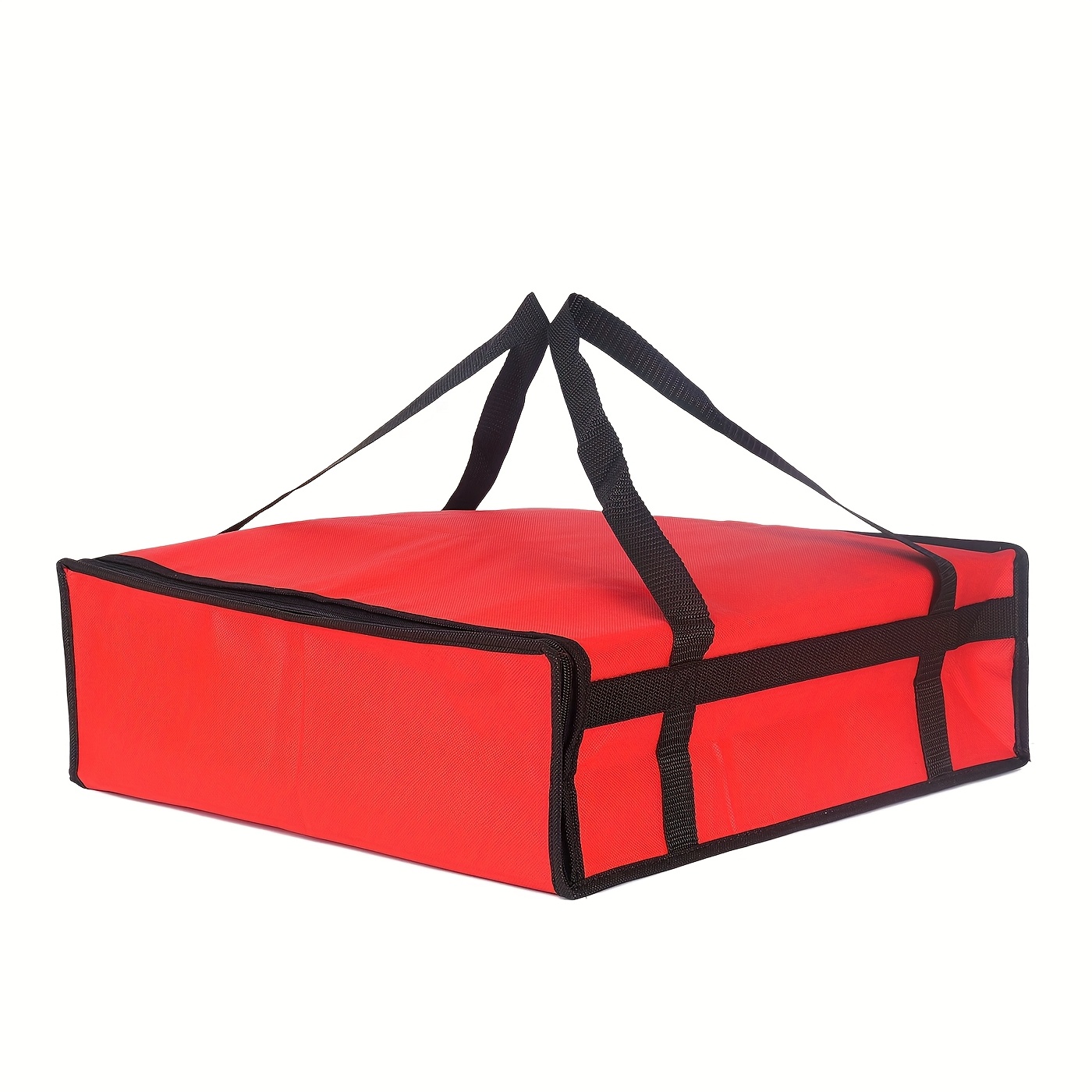 TEMU 50 X 50 X 20.5 Cm Insulated Pizza Delivery Bag, Reusable Grocery Bag, Secure Non-food Contact Design, Pizza Delivery Bag, Sturdy Construction,