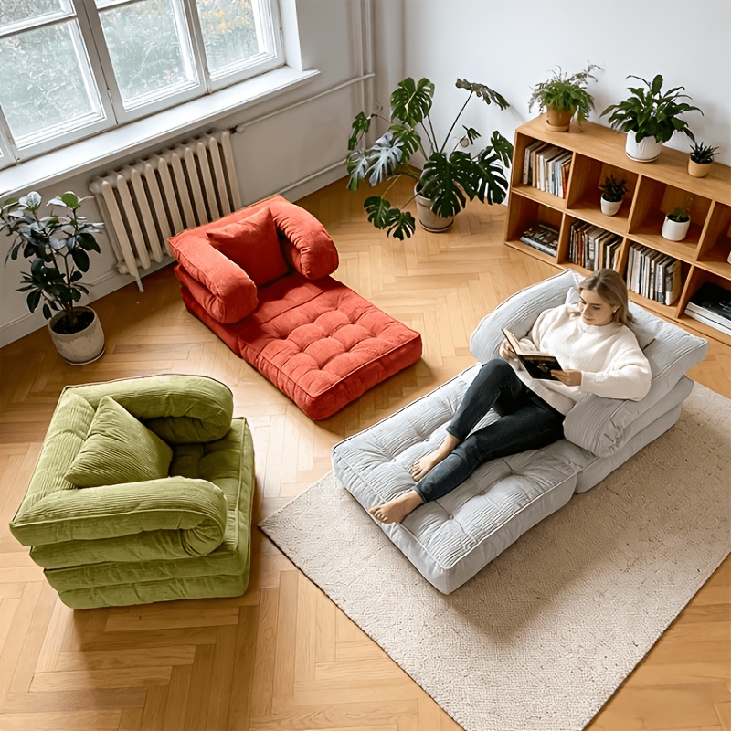 folding sofa bed sold on Temu Canada