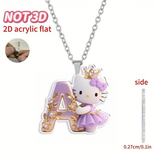 2d flat 1pc 1pc suitable for womens alphabet necklace with diy acrylic sweater chain for birthdays valentines day gifts mardi gras cute for daily wear year round 2d flat