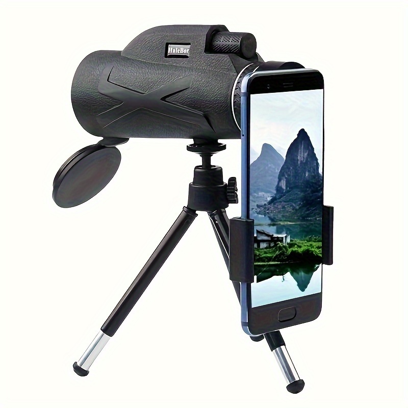 

80x100 Outdoor Monocular Low-light Night Vision High-definition High-power Clip Mobile Phone Telescope