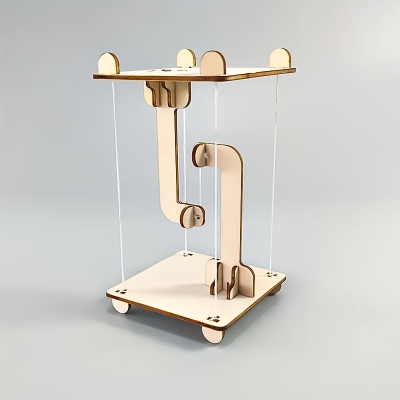 3d wooden puzzle diy mechanical model kit antique carving Temu