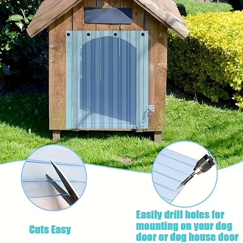 Dog house door store cover