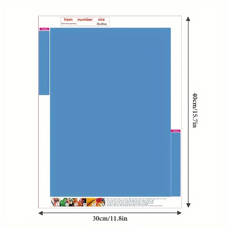 Artificial Diamond Art Painting Kit Landscape Colorful Temu