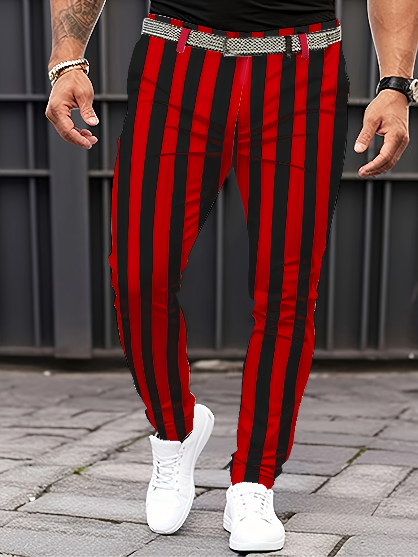 s Striped Trousers For