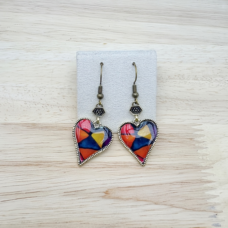 TEMU 2pcs, Fashion Earrings, Simple Earrings, Cute Earrings, Peach Earrings, Colored Earrings, Floral Earrings, Bohemian Earrings, Christmas Gifts,