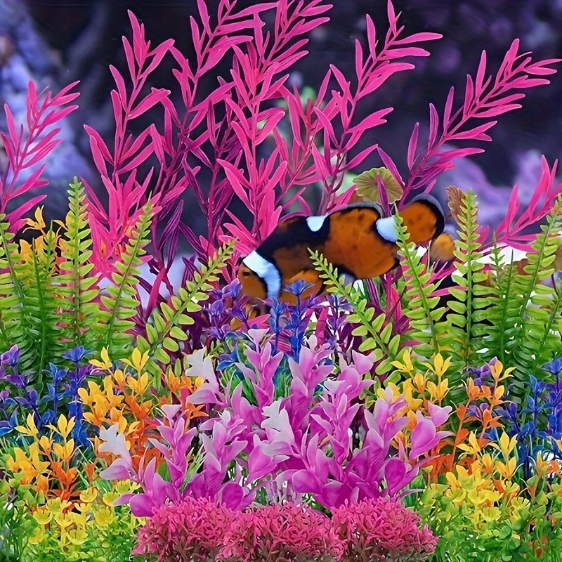 25 bunte knstliche wasserpflanzen aquarium - Temu Austria