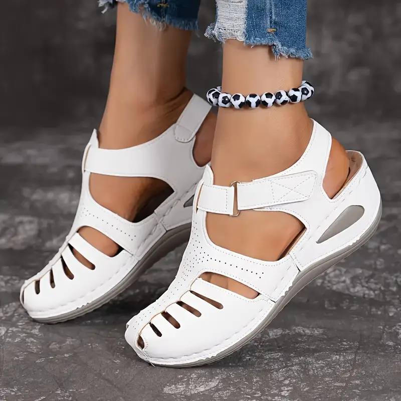 ladies comfortable wedge sandals lightweight and comfortable in Product details 1