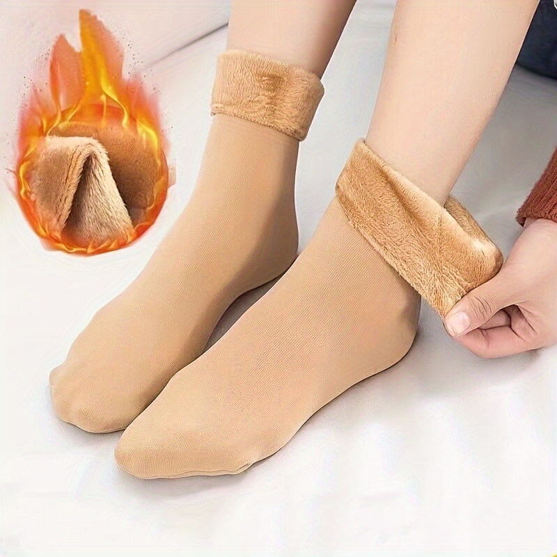 

1 Pair Men's Thickened And Comfortable Warm Socks For Autumn And Winter