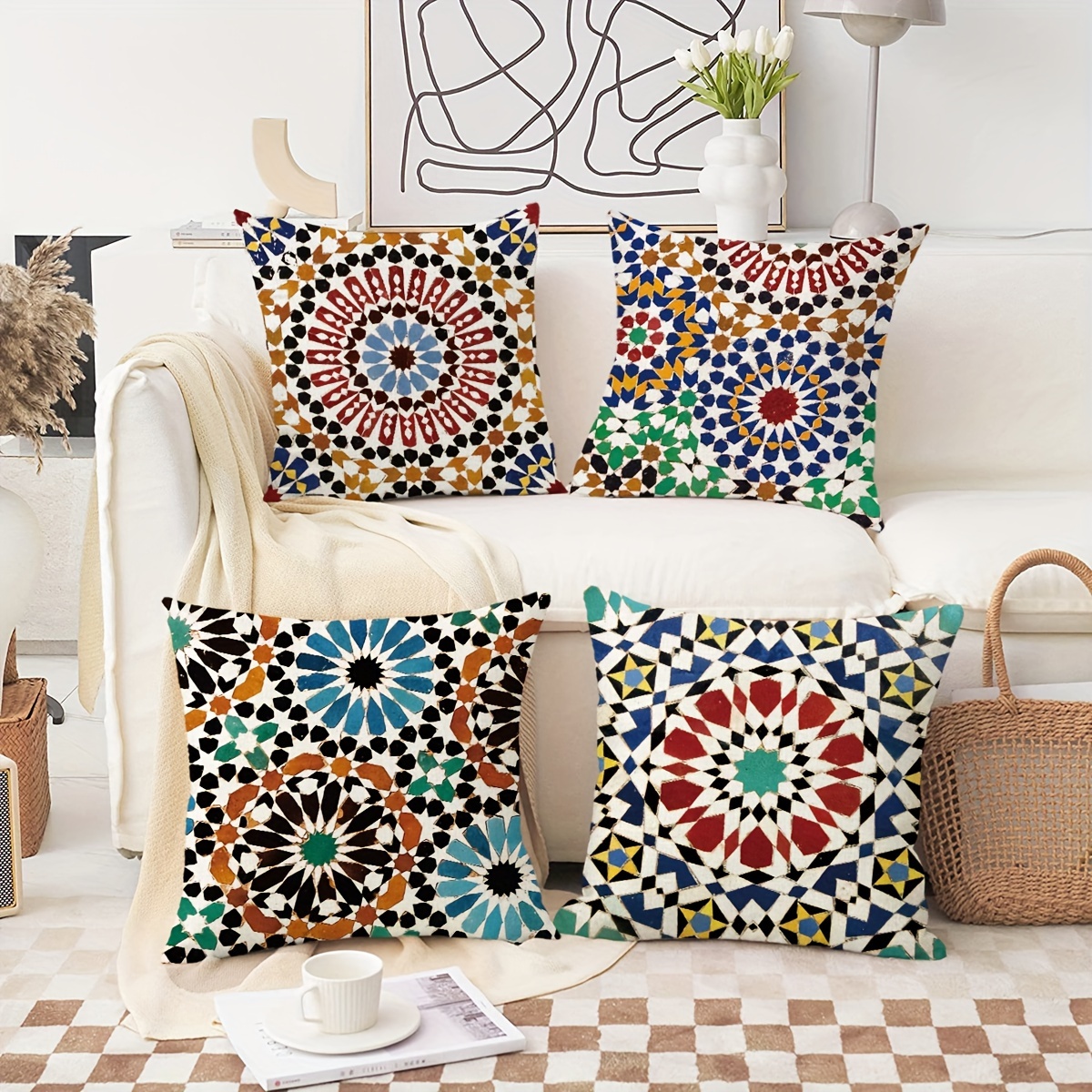 Decorative Cushions Print Pillow Cover Online Printed Cushion