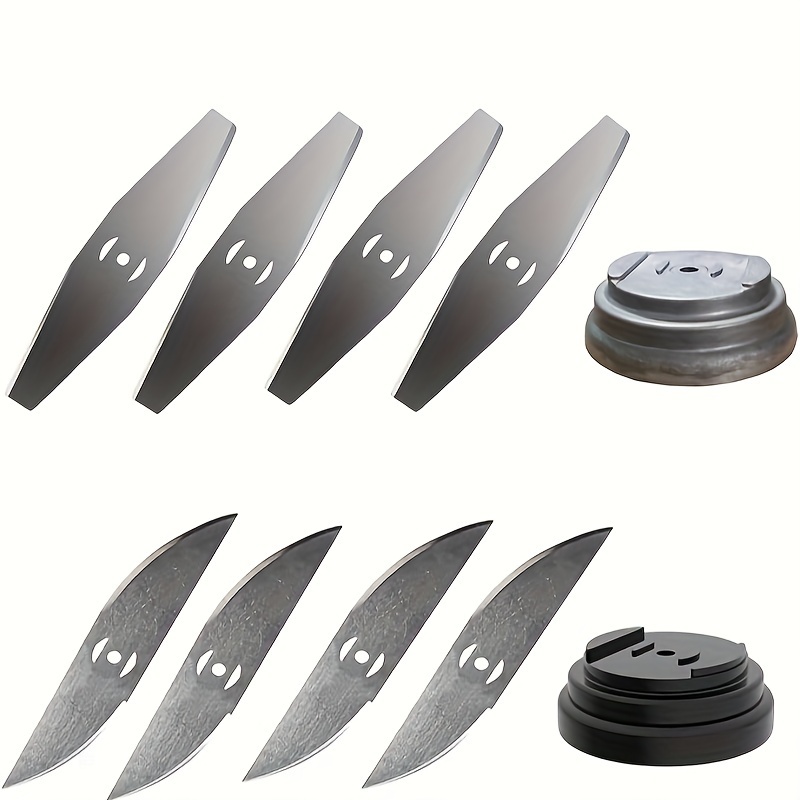 

6" Replacement Blades, Battery Operated Weedeater Attachments, , 8pcs Steel For Cutting , , .