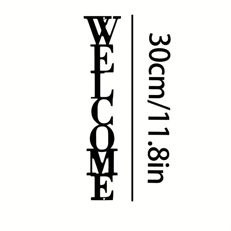 TEMU Decorazione Murale in Ferro "" �� Stile Vintage per Interni, Insegna con Lettere "", per Portico, Ufficio, Camera da Letto, Giardino, Arredo