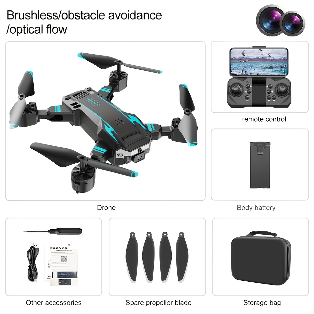 Temu – TEMU Special – New Drones For 2026 | Gps, Gimbal & Extended | Brushless/brushed Motors, Automatic Return Feature | Foldable Design & , 360° Flip,