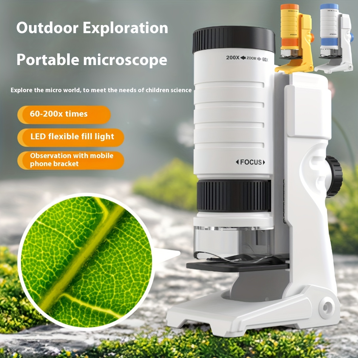 

's Microscope Toy, Cultivating To The Of , A Microscope Led 60x-200x, Thanksgiving/christmas