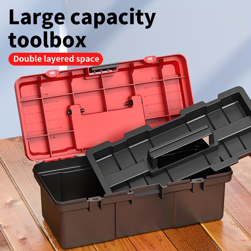 Hardware Toolbox Multifunctional Large capacity Car Storage - Temu