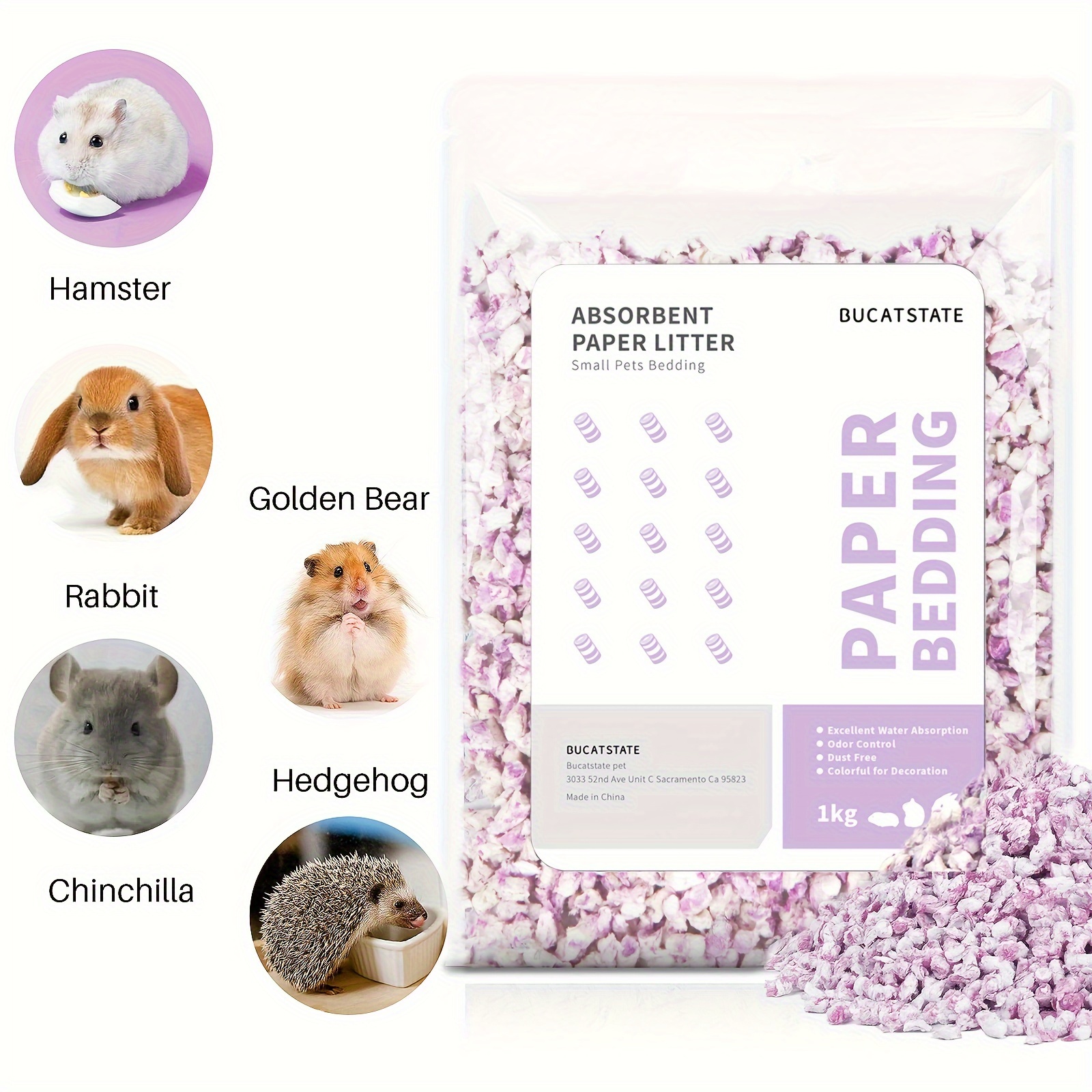 ultra absorbent hamster bedding 2lb dust free Temu Norway