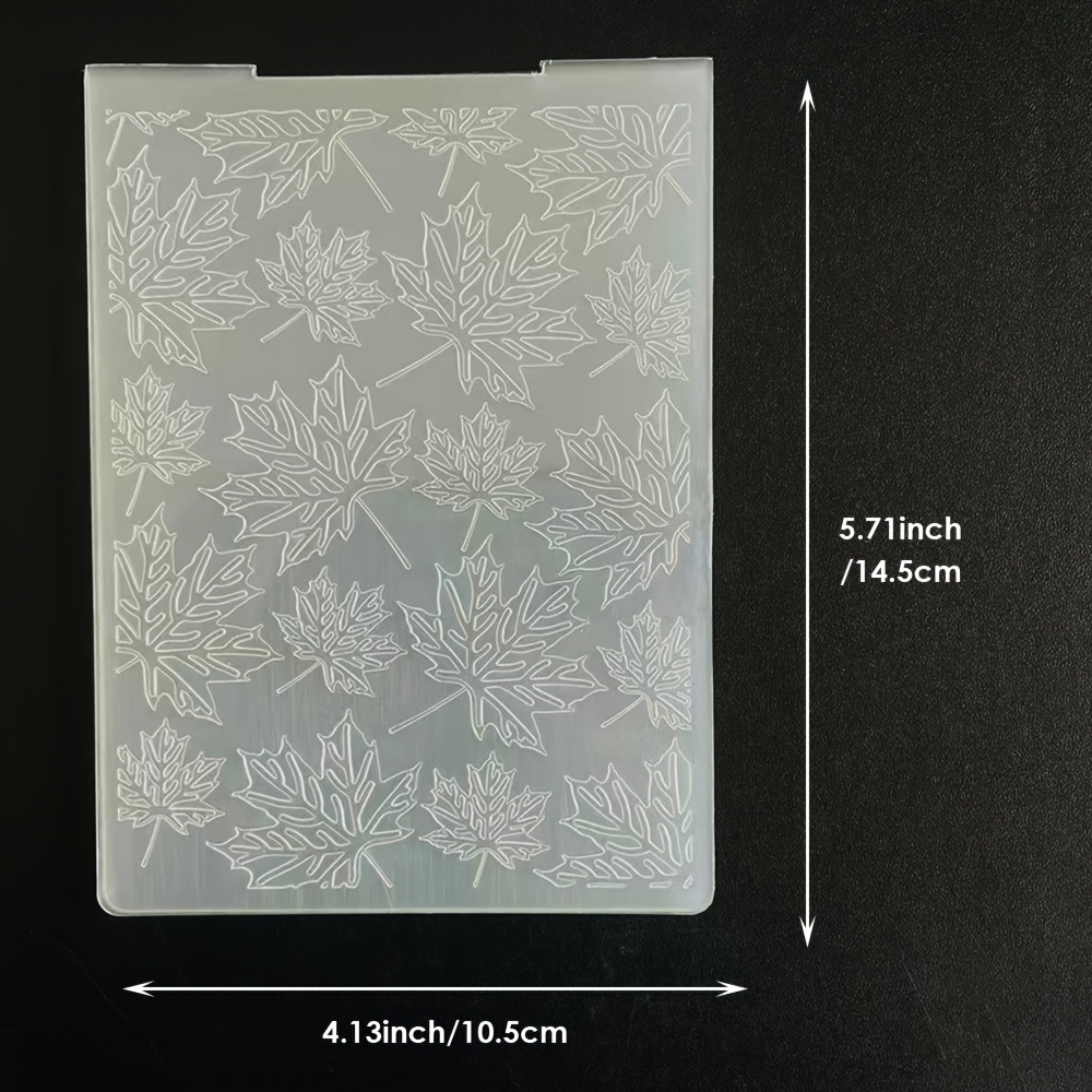 Plastic Embossing Folder Featuring , Ideal For Scrapbooking And Photo Albums And Paper Crafts