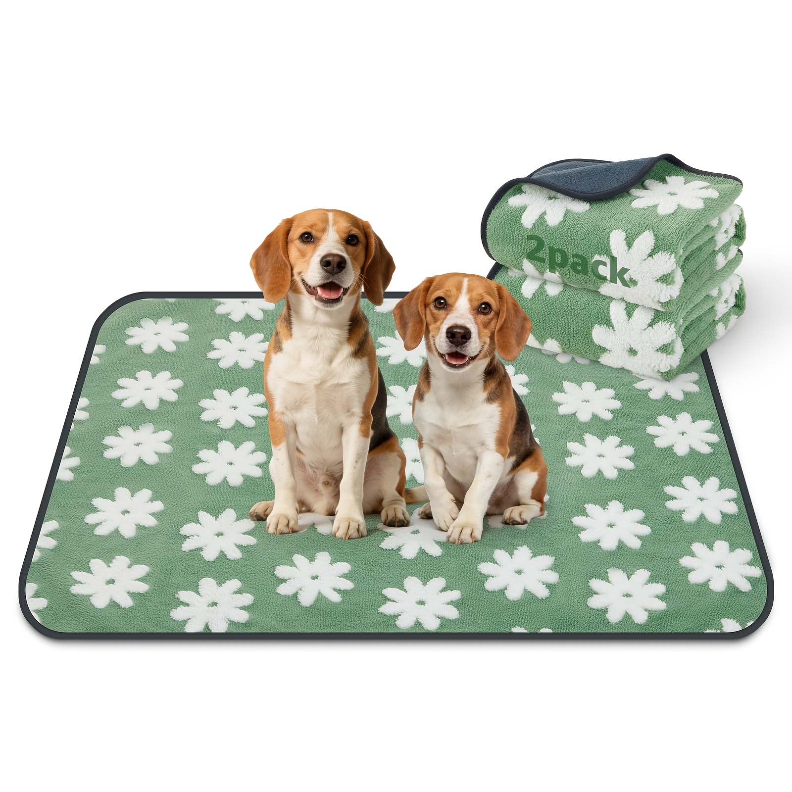 Image of Special Absorbent Mat, Washable. 1/2pcs Set-reusable And Training Mat With 4 Absorbent Core, /cats Outdoor Activities, Anti-slip Mat For Cars, Sofas