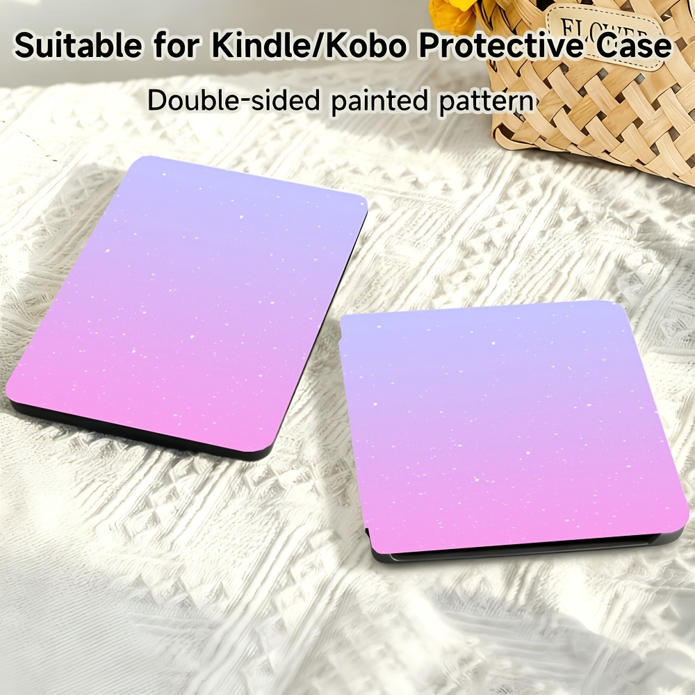 TEMU For //tolino Case Gradient Purple Pattern For New 11th 2019, For 11th Generation Case For 11th(2022/2024), 6-inch, 7-inch Paperwhite 12th Vision