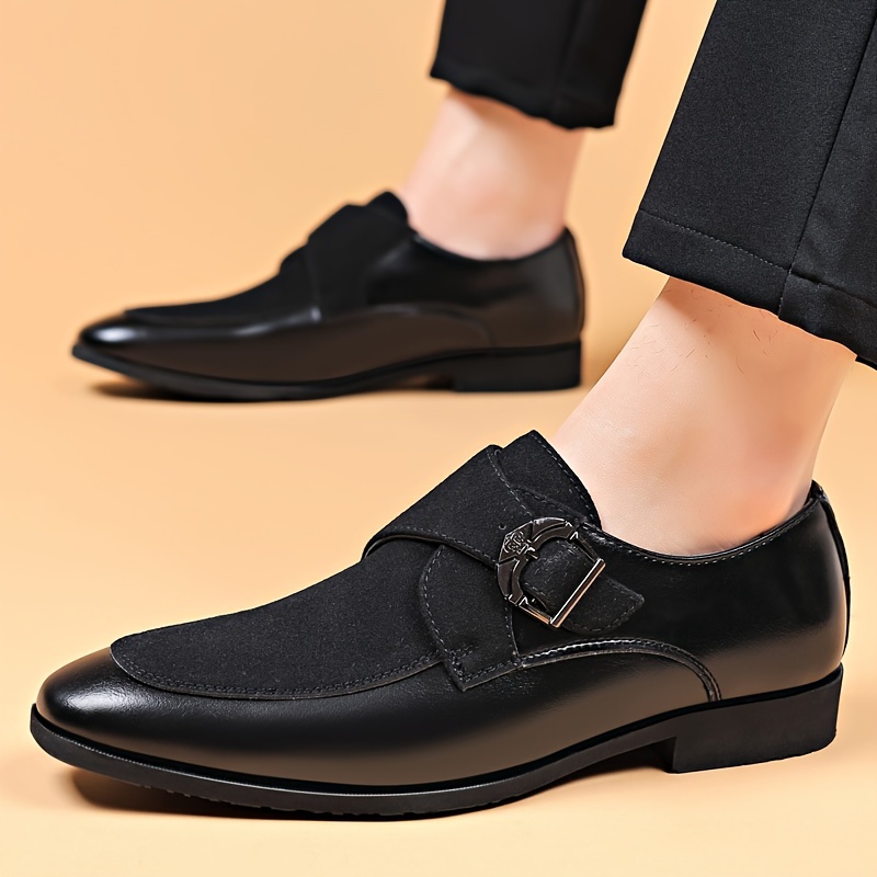 

Men's Dress Shoes - British Style Pointed Toe, With , For Business Or Casual Wear