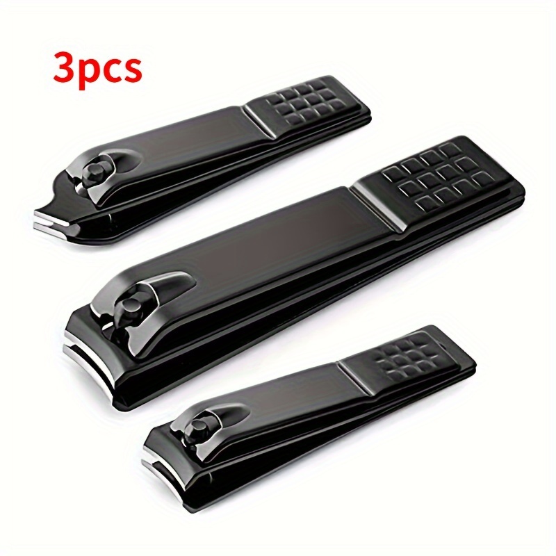 

3pcs Stainless Steel Nail Clipper, Nail Cutting Machine, Nail Trimmer, Toe Nail Clipper Tool