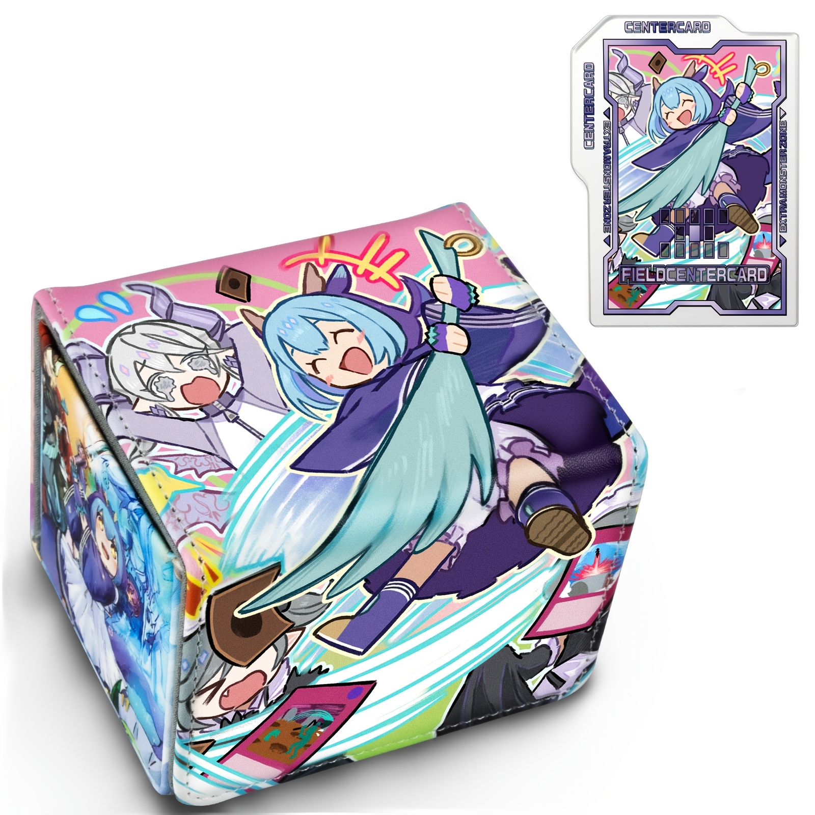 live twin card sleeves Double Sleeves 120 Micron 100x card sleeves LiveTwin Lil-la Holographic Card Sleeves