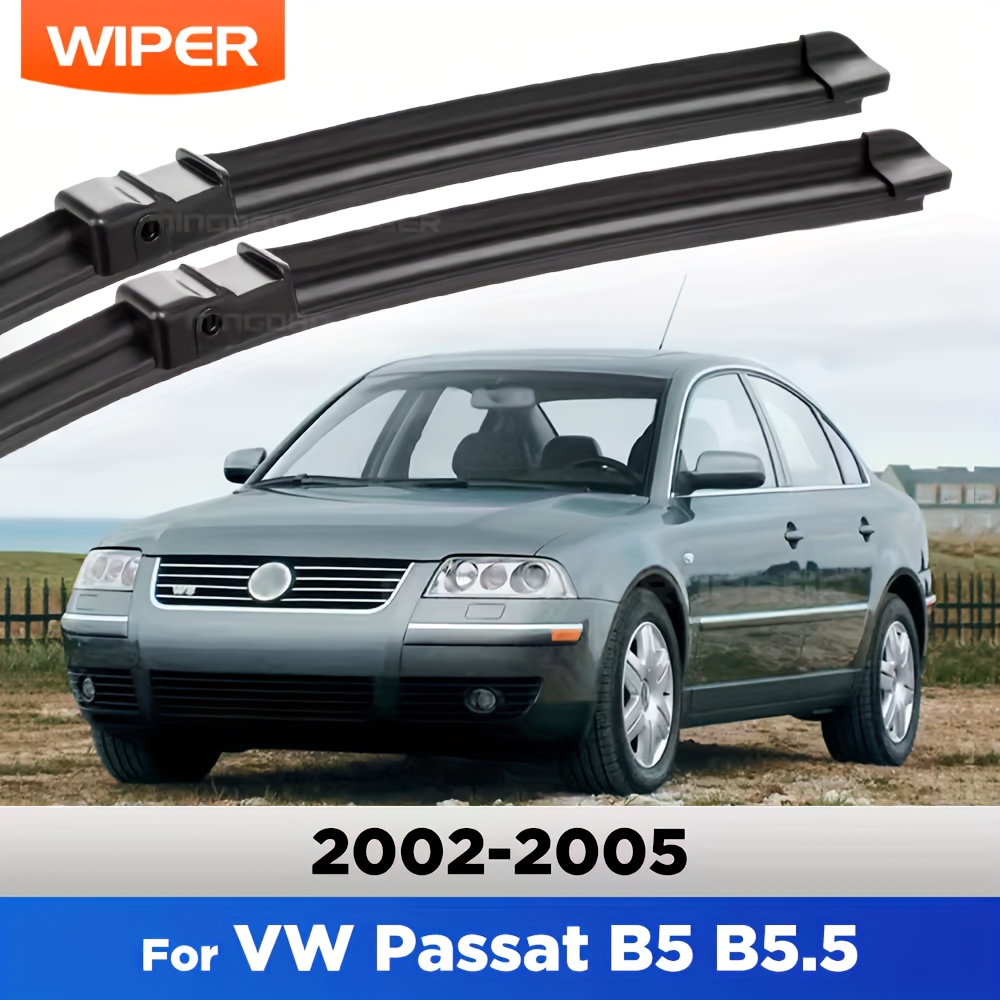 TEMU Lhd Front Wiper Blades For Vw B5 B5.5 2002 - 2005 Windshield Windscreen Window Brush