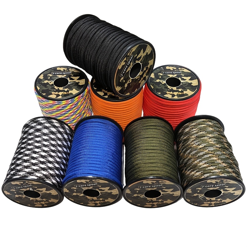 30m 7-Strand Rope, 4mm for Camping and Outdoor Use