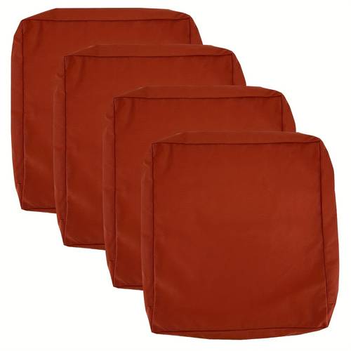 2pcs or 4pcs yarn fabric patio cushion covers 22x20 24x22 24x24 inch outdoor cushion covers replacement patio cushion slicovers for sectional sofa wicker chair cover no inserts