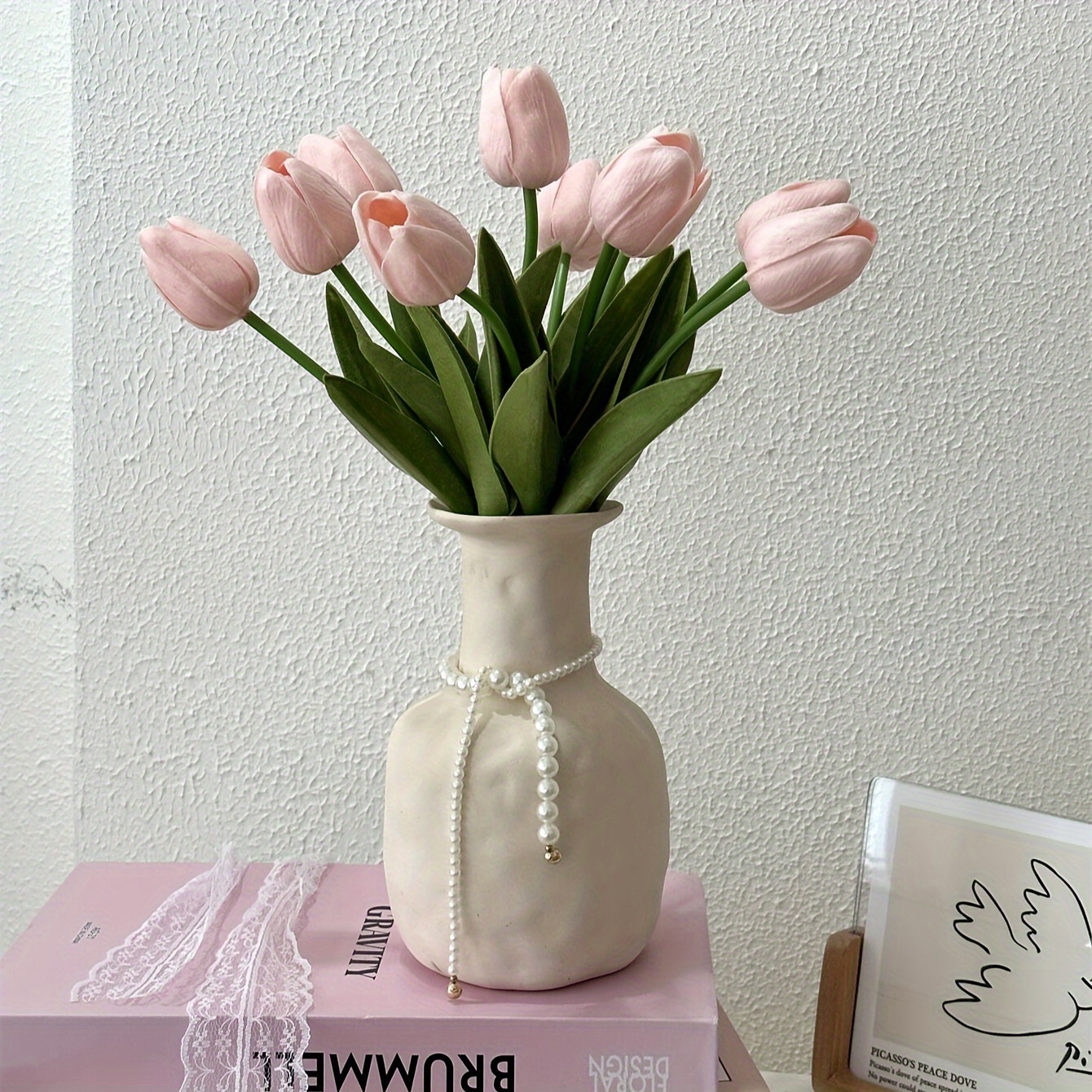 3 stck realistische tulpen kunstblumen knstliche pflanzen - Temu Germany