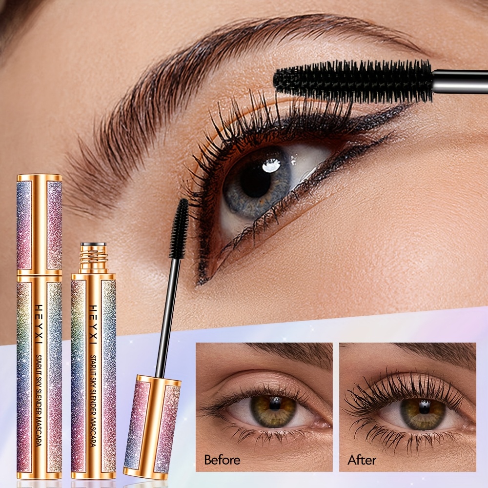 Mascara, Not Sticky Not Greasy, Curled Up Makes the Eyes Look More, Makes the Eye Contour More Clear, Lasting Makeup