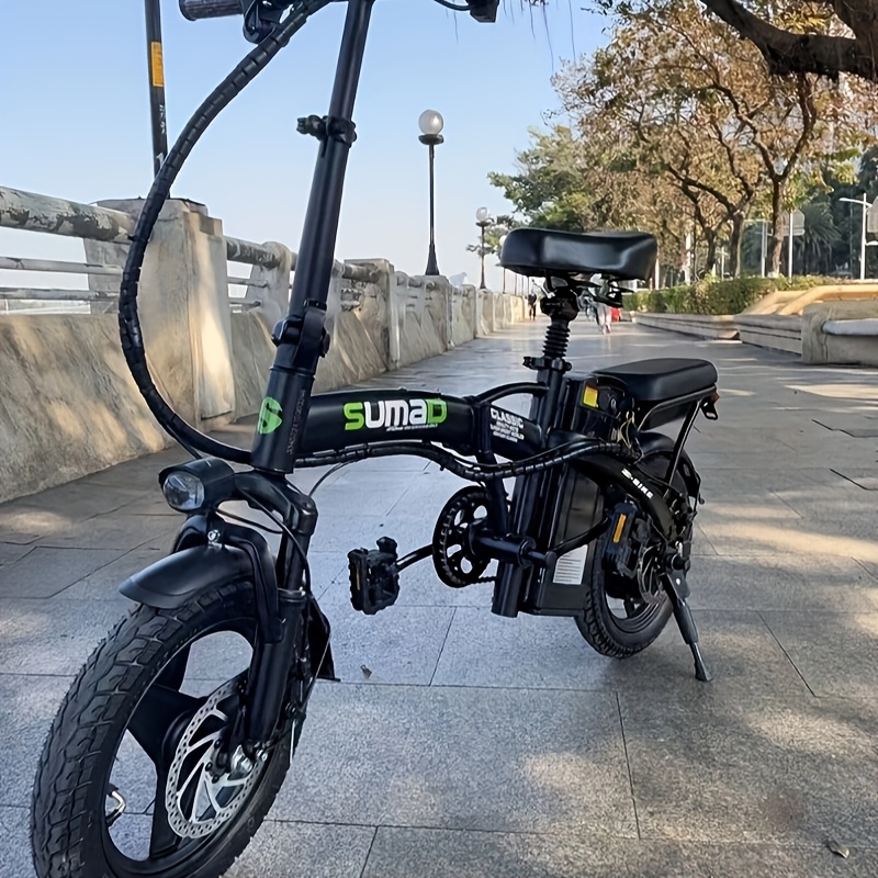 Seat Tube Bike Motor Adult Folding Electric Bike With Removable