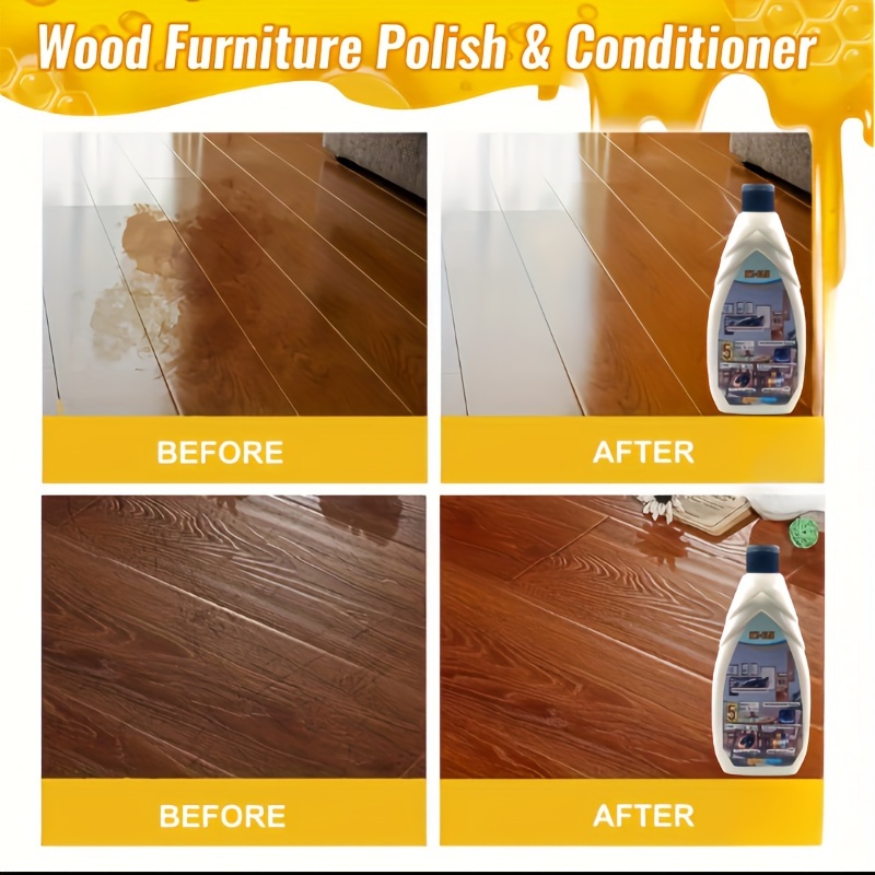 1  surface cleaner and polish plastic floor care treatment for kitchen and living room stain and   remover shiny finish enhancer with   instructions for effective use details 4