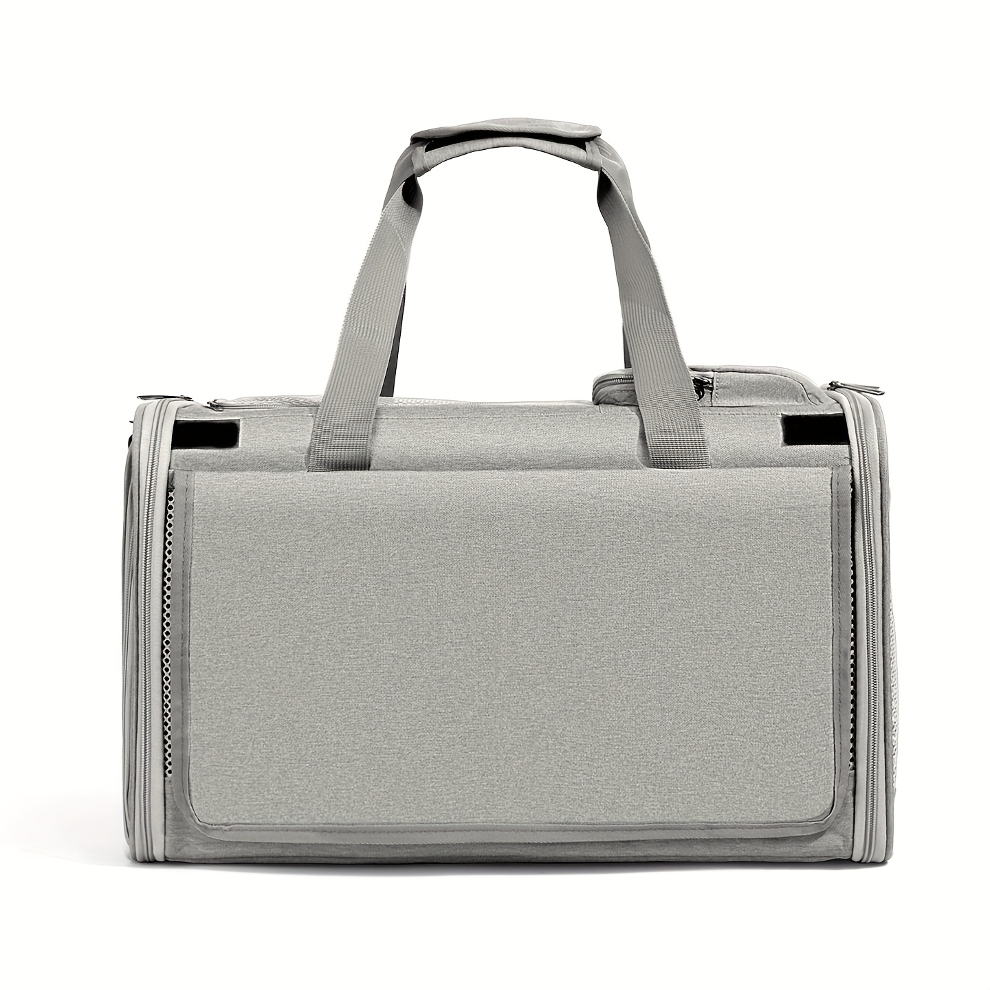 Image of Soft Sided Dog Transport Box, Large Bag For Cats With Inner Lead, Transport For Large Cats And Medium Dogs Up To 8kg, Foldable Travel Bag For Puppies,one Shoulder Handbag
