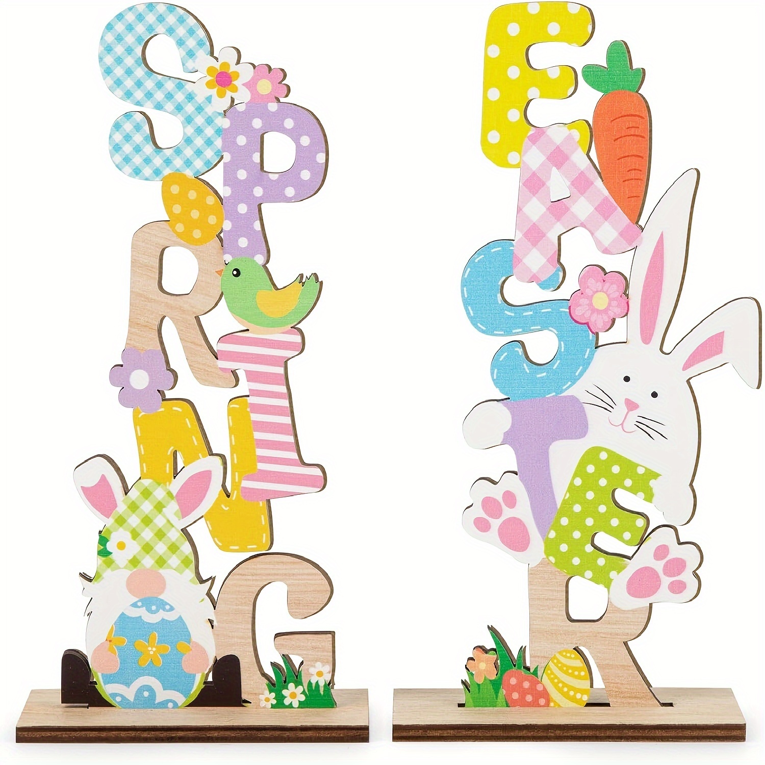 

Easter Table - Wooden & Decor, For Parties, / & Table