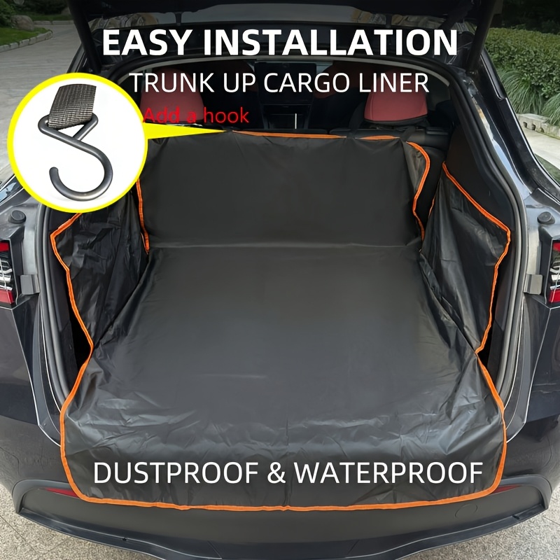 TEMU Car Interior Dog Seat Cover, Car Dog Mat, Car Trunk Mat, Car Pet Mat, Car Anti-slip Mat, Car Trunk Dog Kennel Mat, Dog Crate Mat For Outdoor
