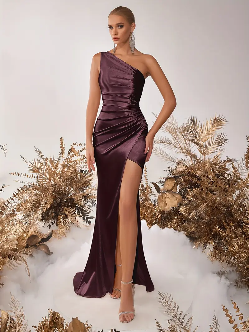 Kohls Deals Kohls Pink Dresses Grape Formal Dresses One Shoulder Ruched Sleeveless Sheath/Column Floo Kohls Deals Kohls Pink Dresses Grape Formal Dresses One Shoulder Ruched Sleeveless Sheath/Column Floo