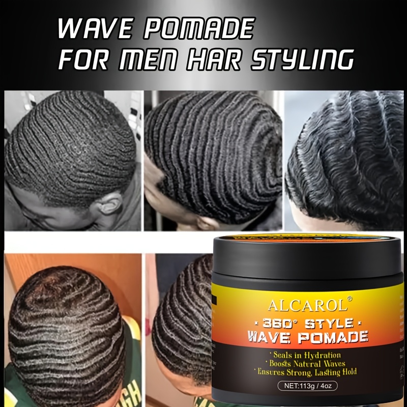 Men'S Wave Pomade 360 Wave Hair Instant Styling
