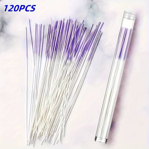 60pcs 120pcs unscented ear hole cleaning thread plastic ear care tool male and female ear hole cleaning thread anti clogging ear hole cleaning thread