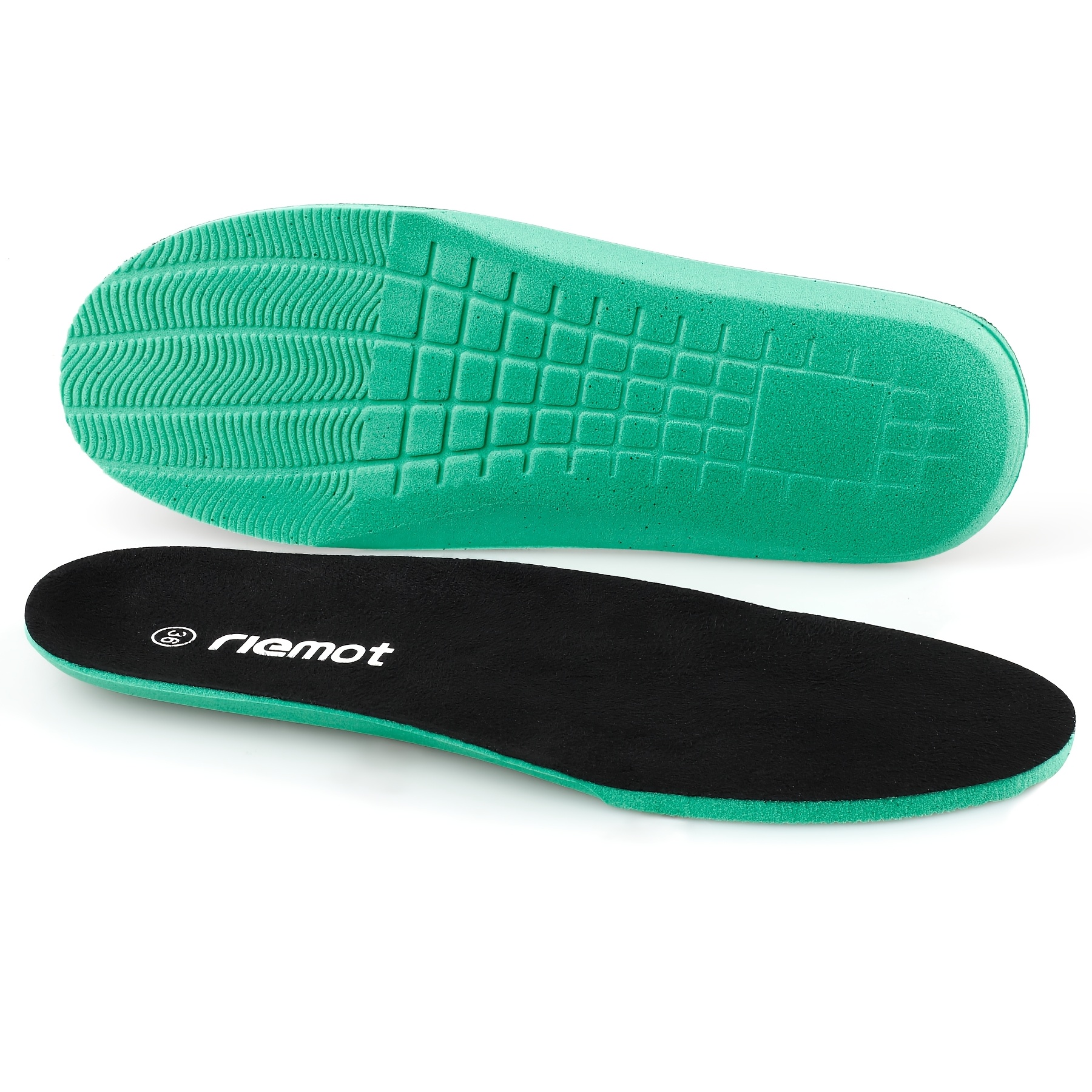 Image of Riemot Women's Men' Shoe Insoles | Running Inserts, Cushioning Sneaker Soles, Replacement Shoe Insoles For Work Boots, Running Shoes, Trainers