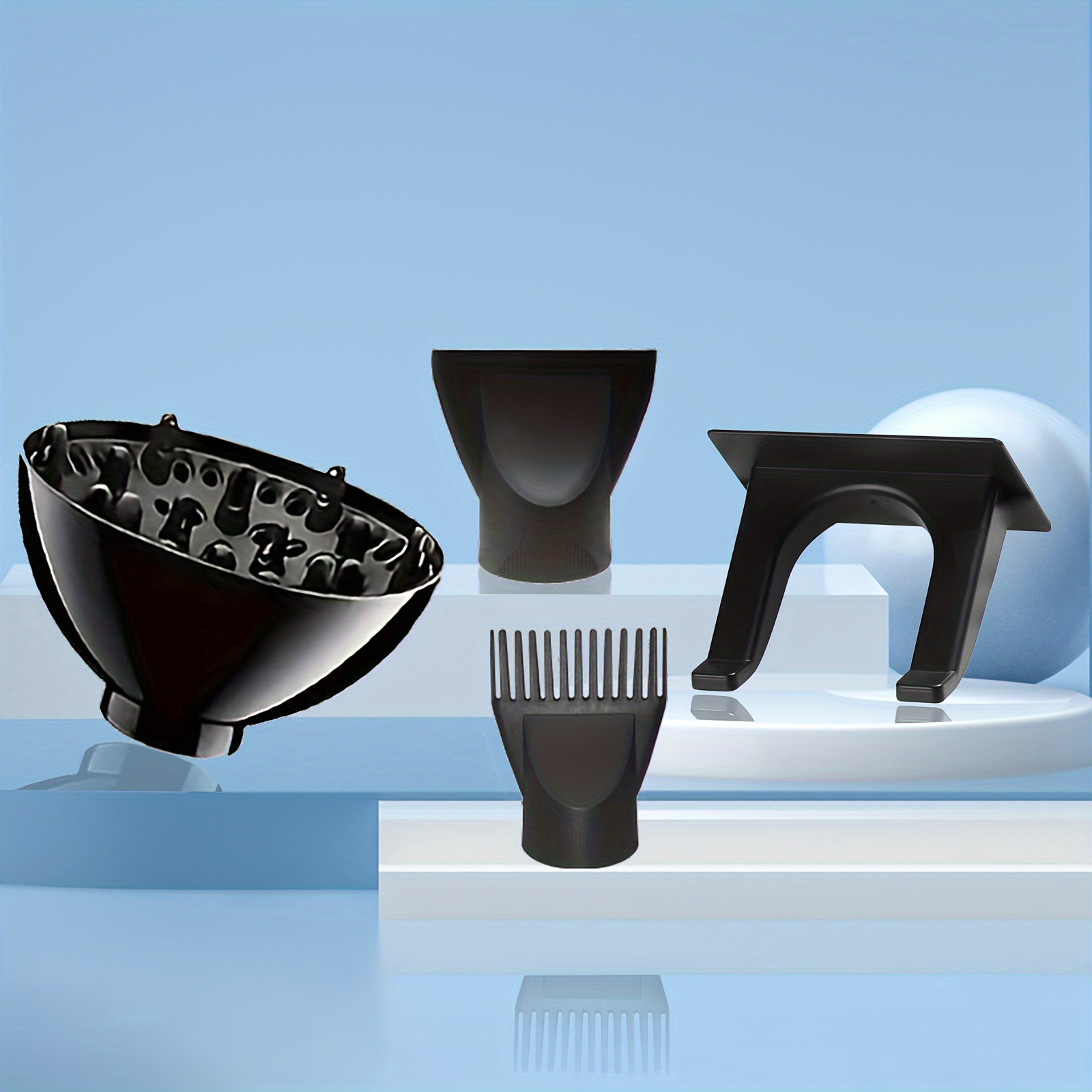 

Dryer Accessories: Suitable For Any Hairstyle - Nozzle, , And - No Holes Needed, - No , Battery-free,