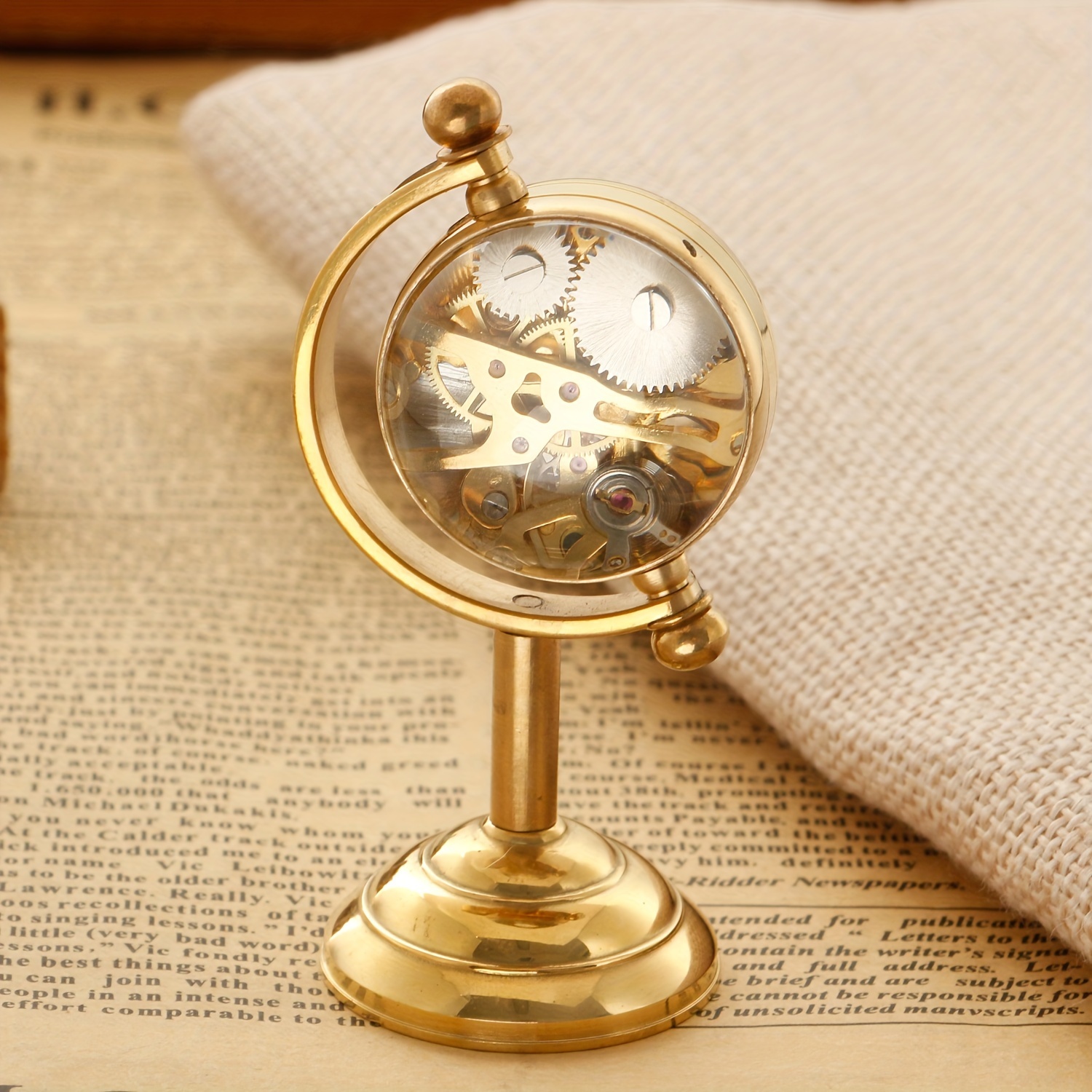 Dial Ball Roman Watch Shaped Mechanical Pocket Watch Men