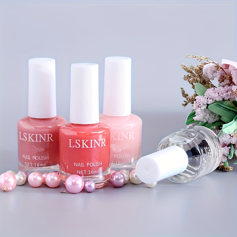 

Nail Polish, 16ml Single Bottle, Quick-dry Base Coat, Glossy Top Coat, Nail Care Essential, Long-lasting Bright Effect