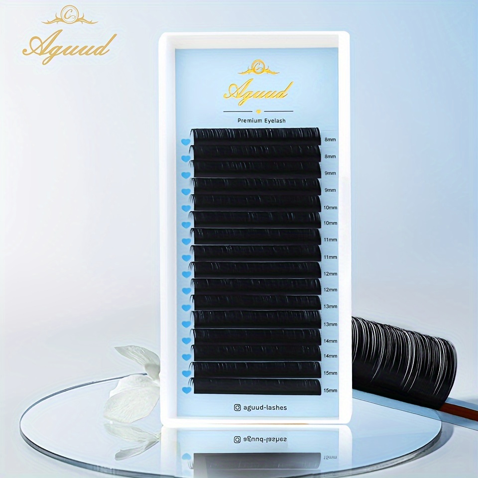 

Soft Touch Russian Volume Matte Black Cashmere Lash Extensions Volume Trays Individual Eyelash Extensions