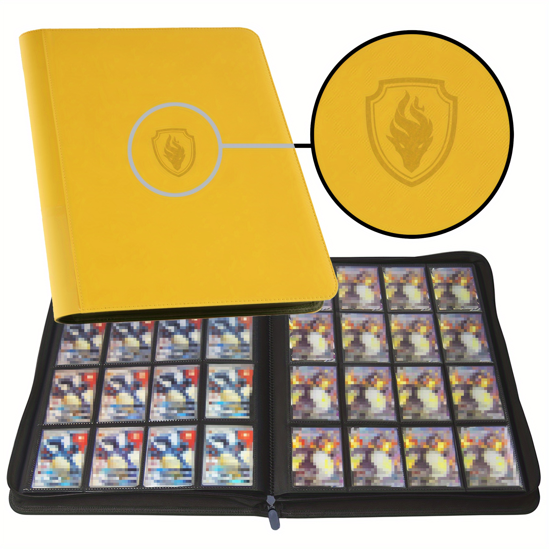 xl capacity tcg card album 1024 cards 16 pocket side loaded - Temu Georgia
