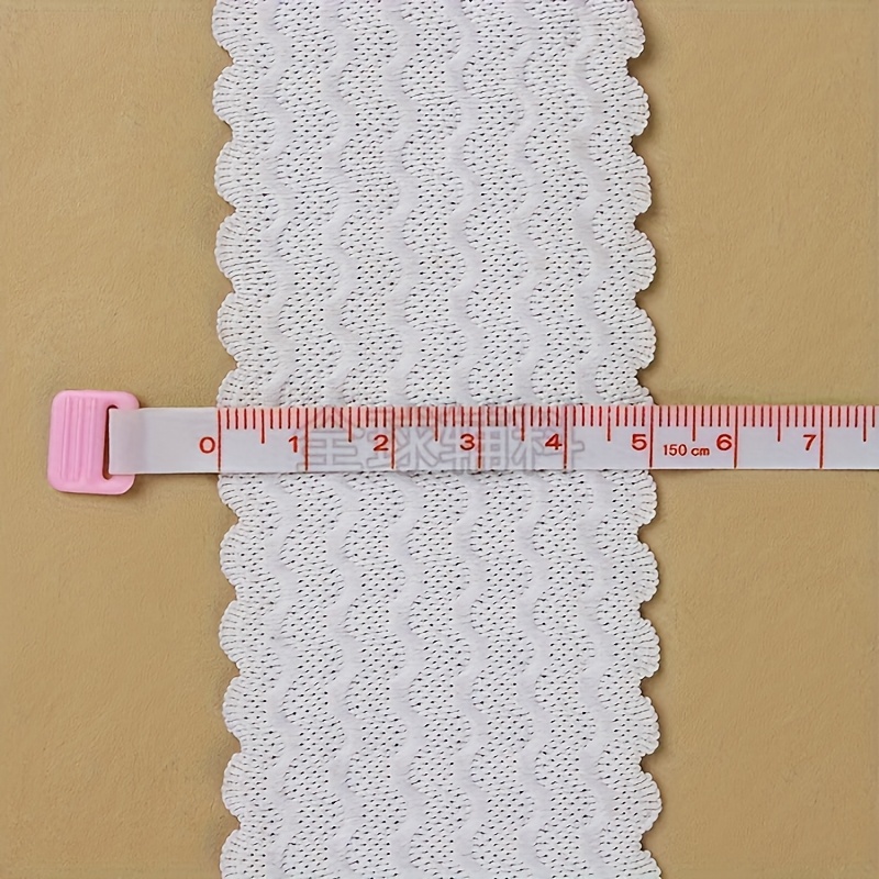 3-yard Long Water Ripple Elastic Black And White Elastic Band, Waistband Elastic For Skirts And Pants - Suitable For Diy Decoration Of Skirts, Clothes, Pants, Shoes, And Hats