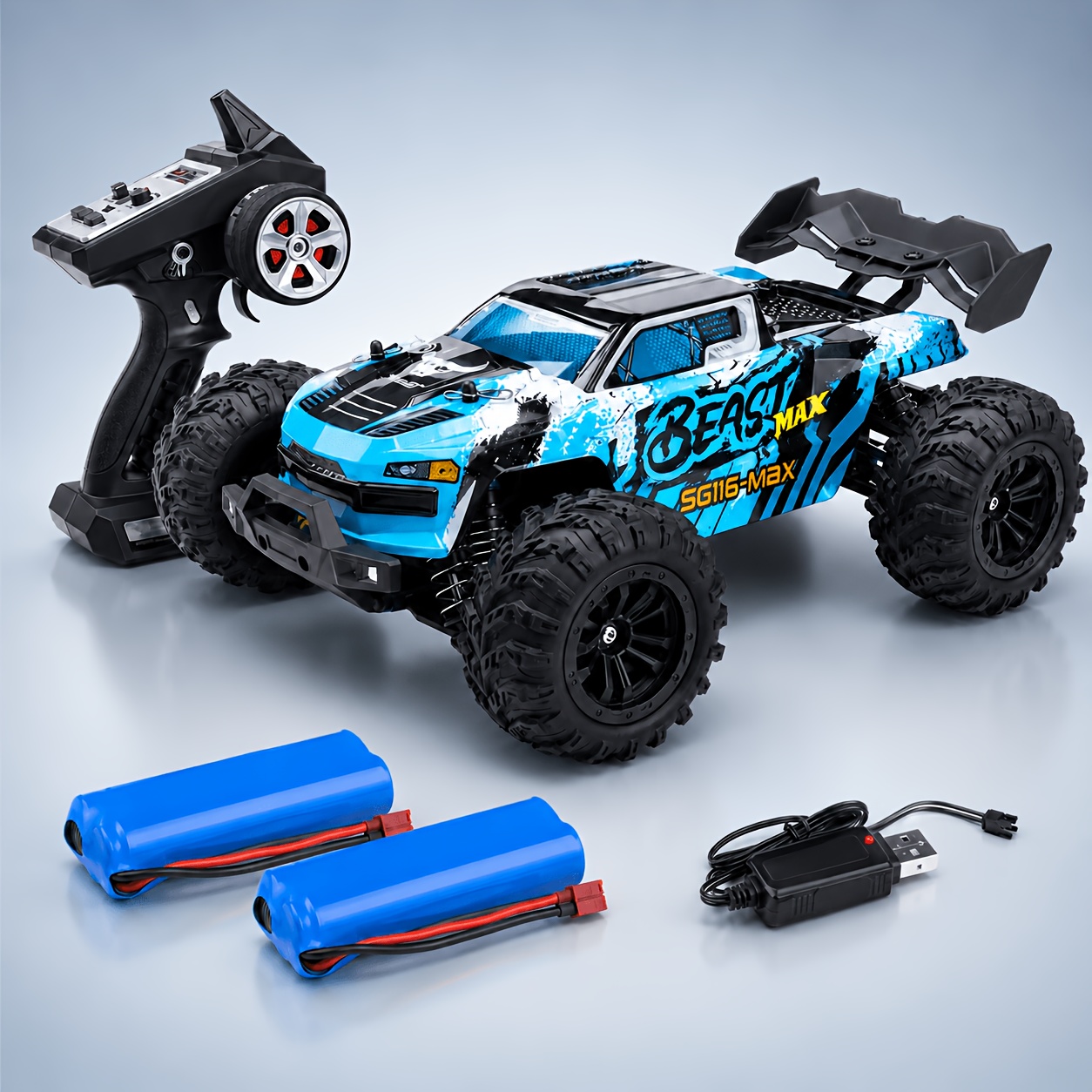 Professional-grade Rc Crawler, 80km/h, 3-mode Led Light Effects, 7.4v Remote Control Car. Not A Toy. For Professional Players/collectors Only/ For Professional Sports Competition.