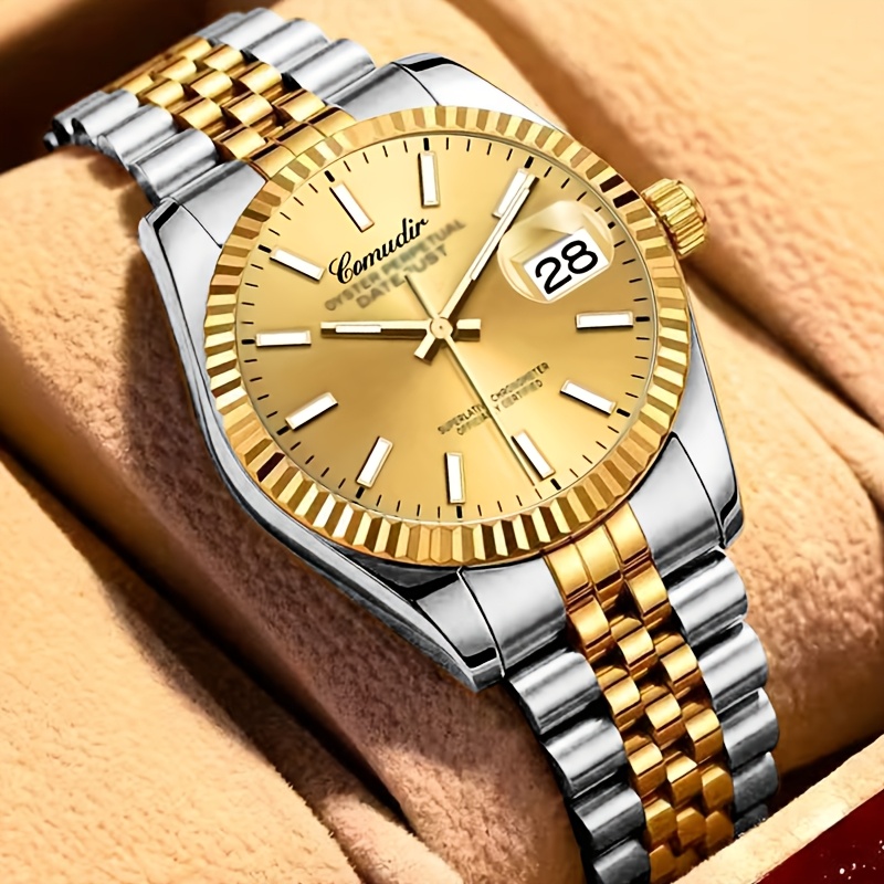 Image of 2026 New Luxury Business Fully Automatic Movement Watch, Men's Fashion Trend Simple Versatile Business Women, Men's Watches, Suitable For Holiday Gifts.