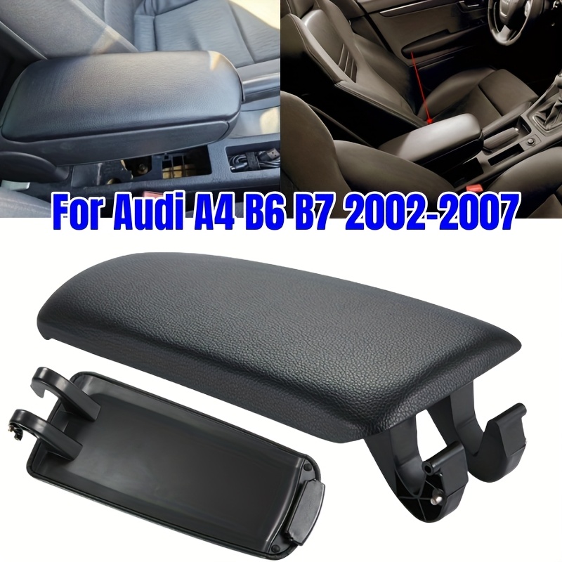 PU Leather Center Console Armrest Cover Lid Audi A4 B7 A4L (2004-2008