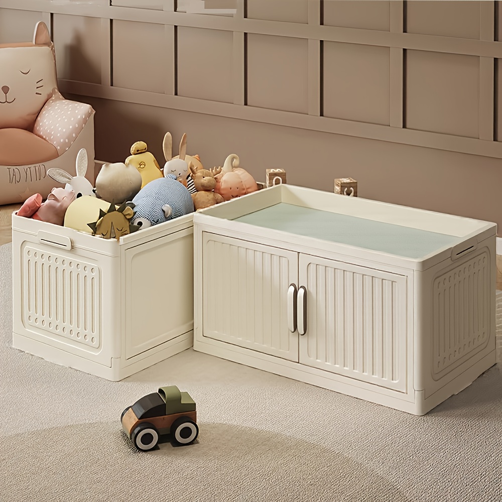 Multi-Layer Stackable Outdoor Storage Shelves, Large Folding Boxes, Outdoor Toy Storage, for Keeping Gardening Tools, Craft Supplies, Toys, And for Organizing Living Rooms, Bedrooms, And Closets with Portable Multi-Purpose Storage Solutions, Box,Cabinet,Rack for Outdoor Storage