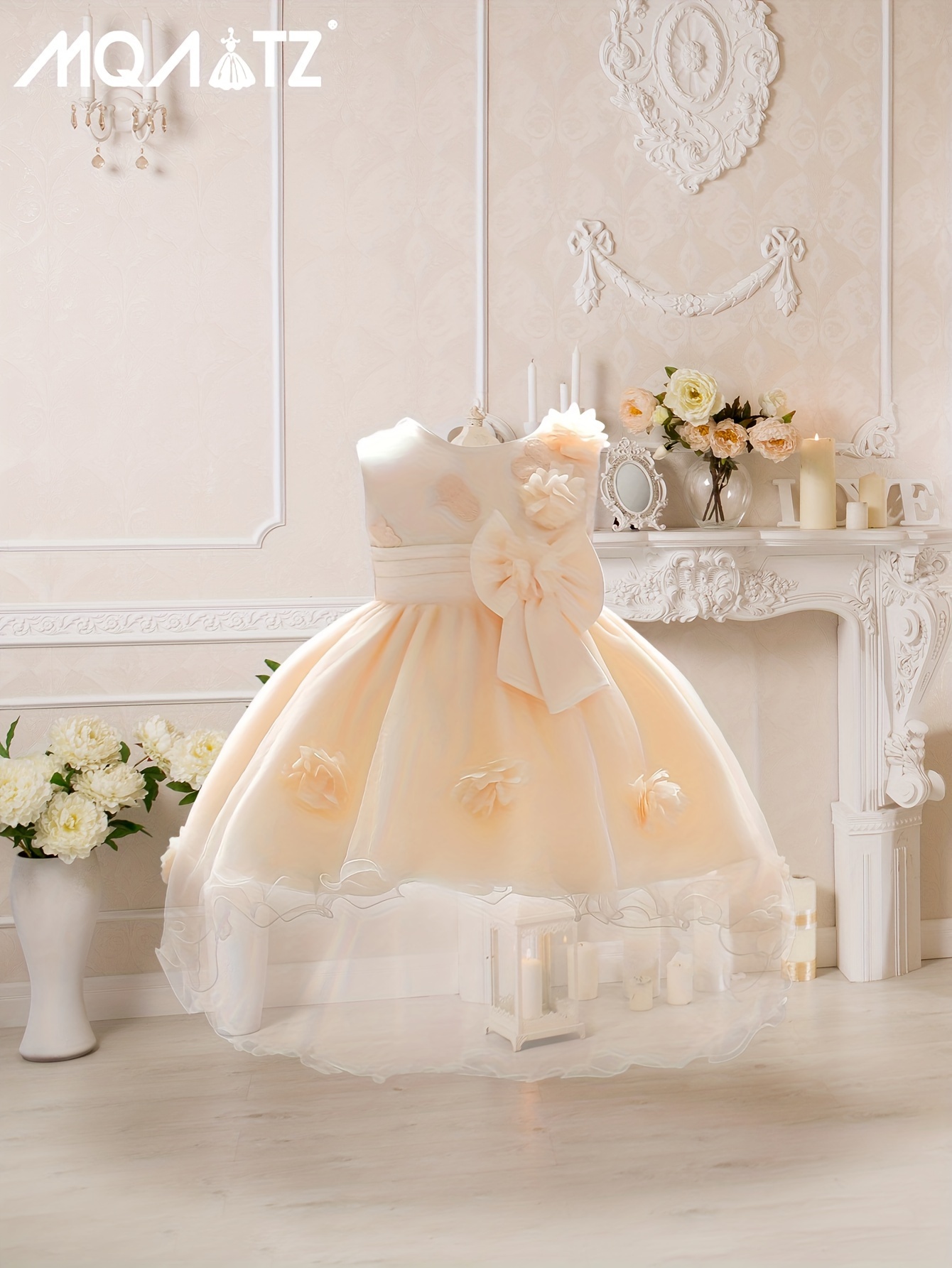 Baby girl fancy wedding on sale dress